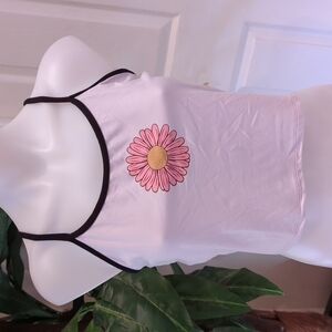 🐢Love Streak Women's Floral Crop Top Size Large
